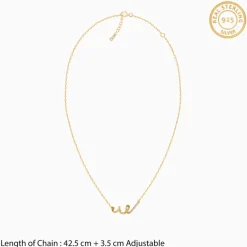 Golden Serpent Pulse Necklace