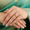 Golden Shailaputri Ring
