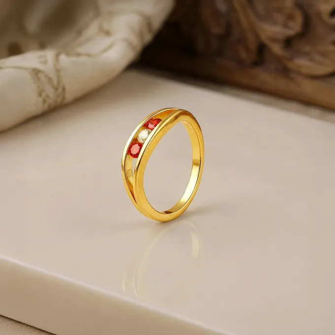 Golden Shailaputri Ring