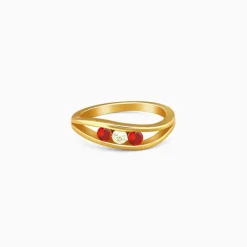 Golden Shailaputri Ring