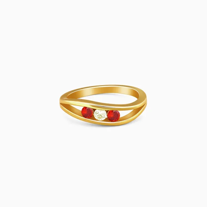 Golden Shailaputri Ring