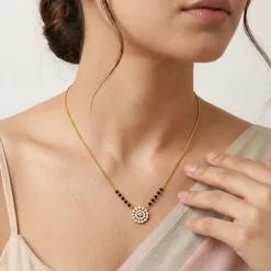 Golden Sharanya Mangalsutra