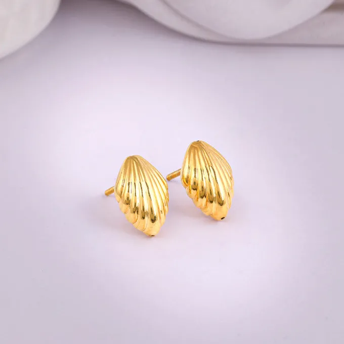 Golden Shellé Earrings