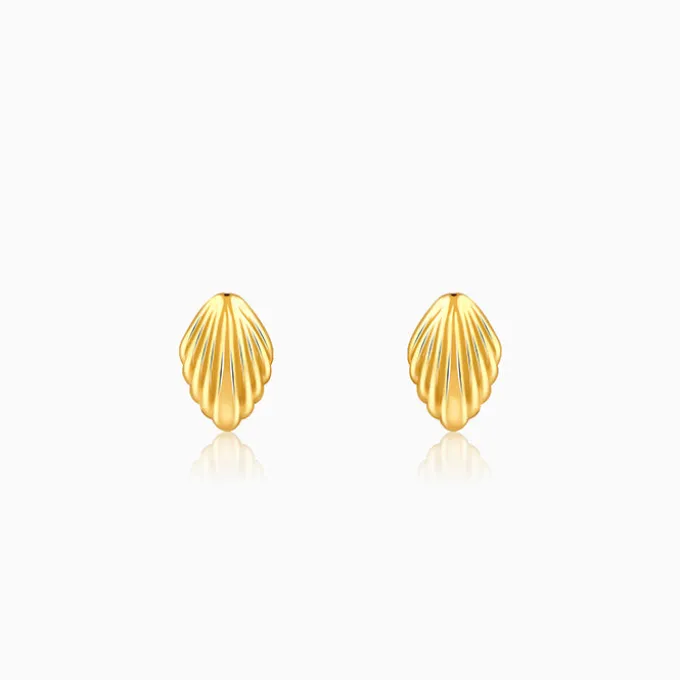Golden Shellé Earrings