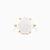 Golden Sigourney Pearl Ring (Size 12)