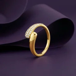Golden Soft Hug Ring (Size 12)