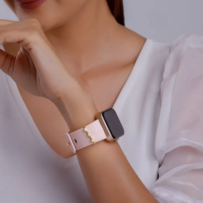 Golden Spark Watch Band