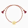 Golden Sparkling Sun Rakhi