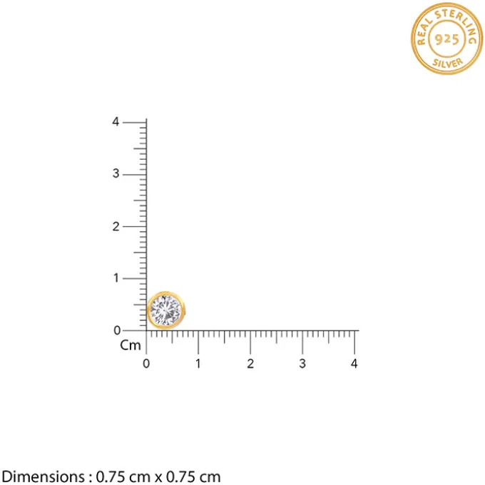 Golden Sphere Zircon Rakhi