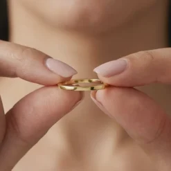 Golden Stack Rings (Size 12)