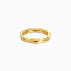 Golden Stack Rings (Size 12)