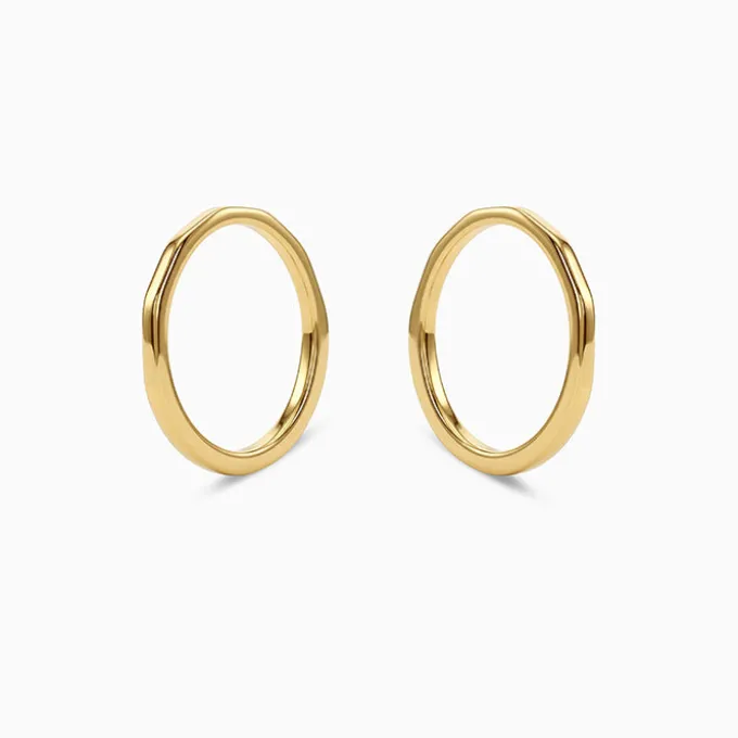 Golden Stack Rings (Size 12)