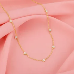 Golden Star Constellation Necklace