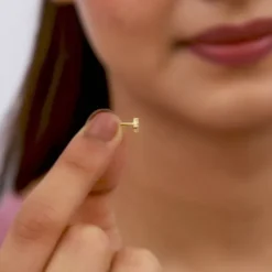 Golden Star Constellation Tiny Studs