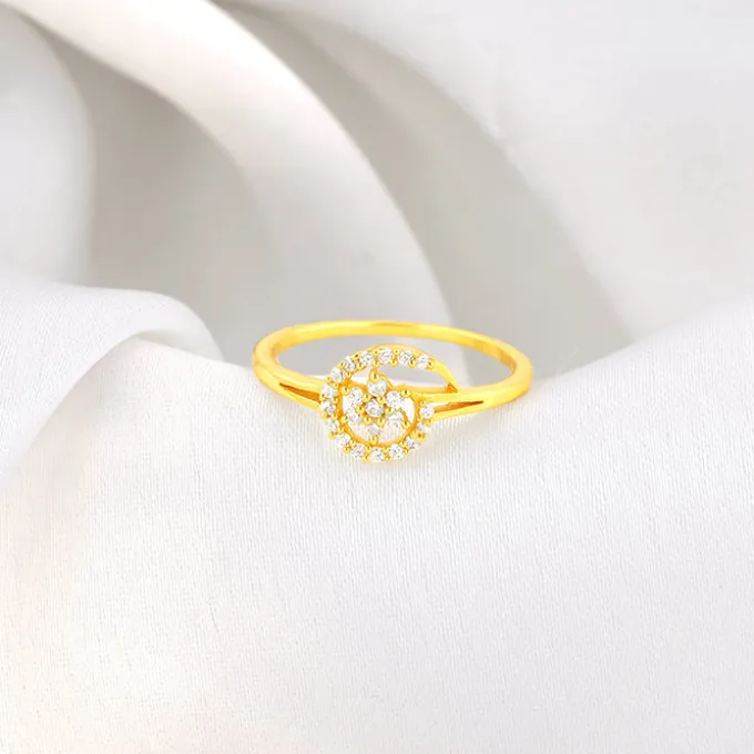 Golden Star is Born Ring