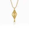 Golden Stay With Me Pendant With Link Chain