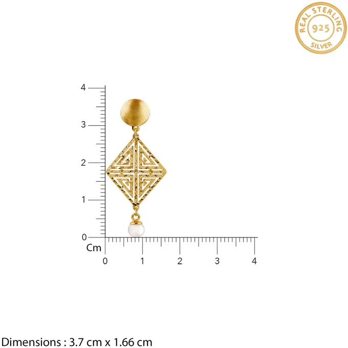 Golden Stay With Me Pendant With Link Chain