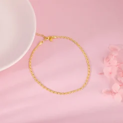 Golden Step Up Anklet