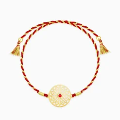 Golden Sunstar Rakhi