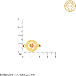 Golden Svastik Rakhi