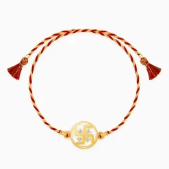 Golden Swastik Rakhi