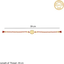 Golden Swastika Mandala Rakhi