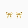 Golden Tied with Love Earrings