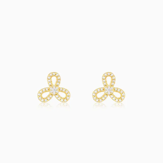 Golden Trifecta Earrings