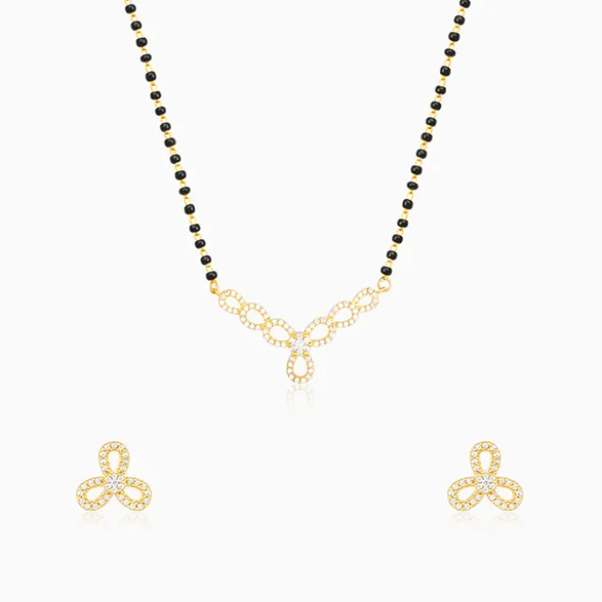 Golden Trifecta Love Mangalsutra Set