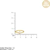Golden Trinity Gleam Ring