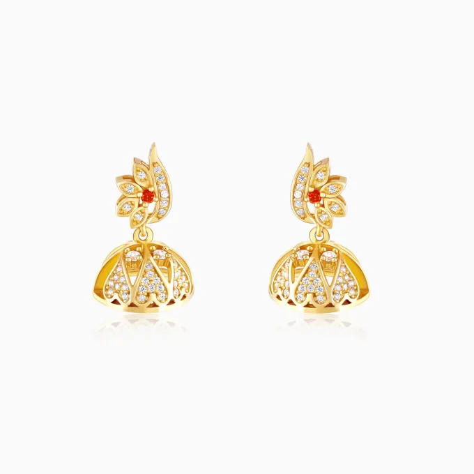Golden Valkara Earrings