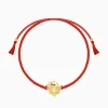 Golden Veera Ganapati Rakhi