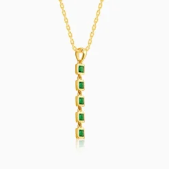 Golden Verdant Elegance Necklace