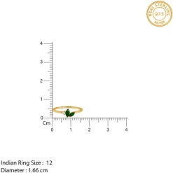 Golden Verdantia Ring (Size 12)