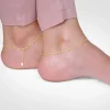 Golden Vintage Beauty Anklet