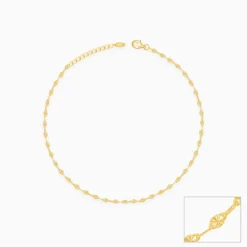 Golden Vintage Beauty Anklet