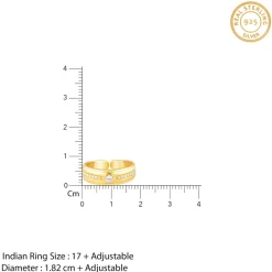 Golden Warrior Prince Ring for Him