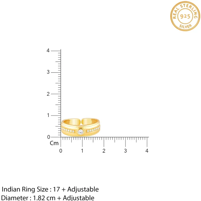 Golden Warrior Prince Ring for Him