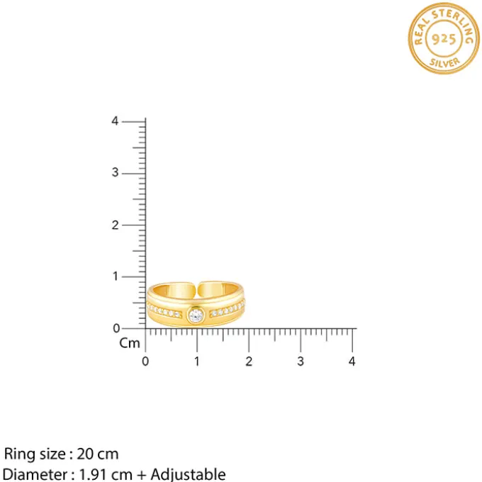 Golden Warrior Prince Ring for Him