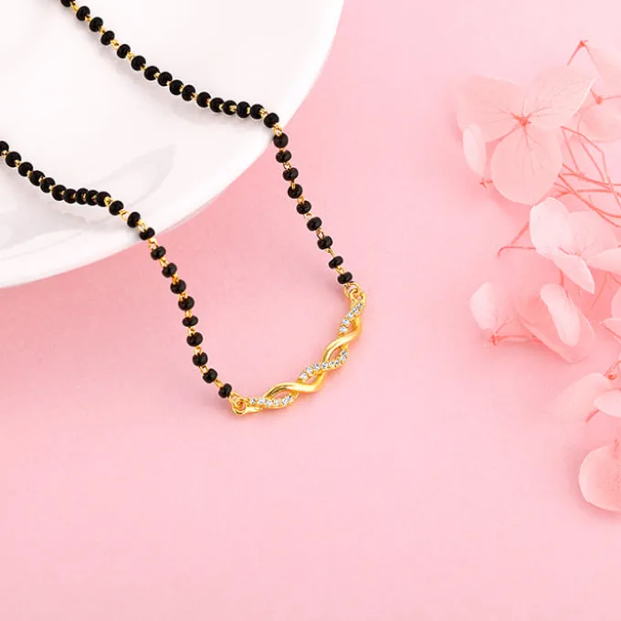 Golden Wedding Knot Mangalsutra