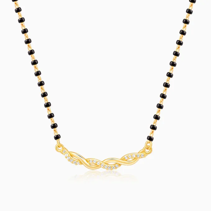 Golden Wedding Knot Mangalsutra