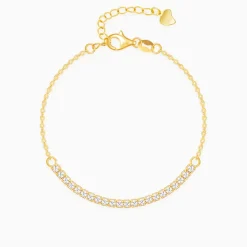 Golden Zircon Joy Tennis Bracelet