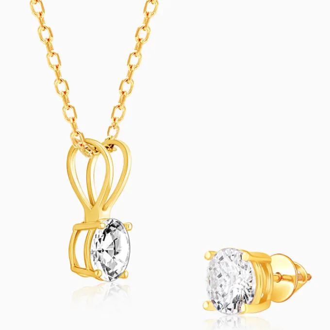 Golden Zircon Set