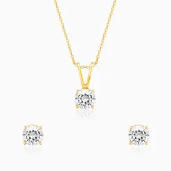 Golden Zircon Set