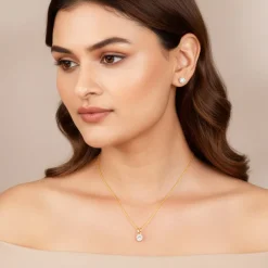 Golden Zircon Set