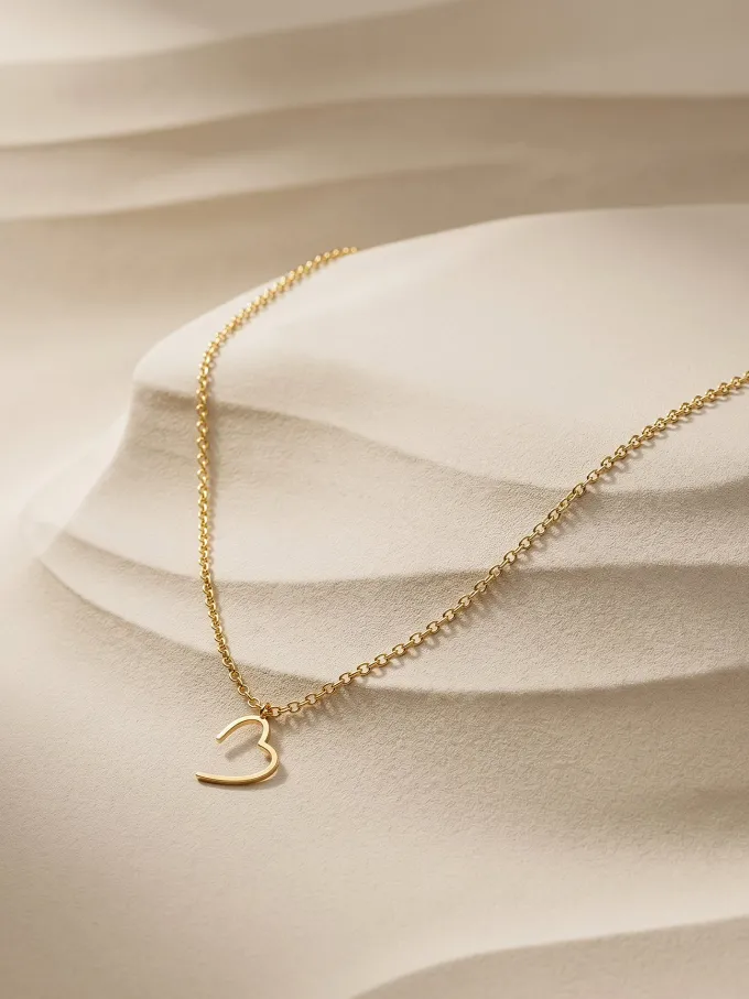 Heartline Gold Plated Necklace