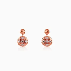 Kriti Sanon Dual Tone Evelia Silver Earrings