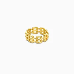Kriti Sanon Golden Girls Code Ring (Size 12)