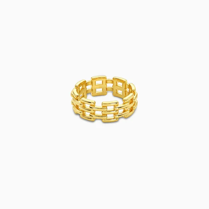 Kriti Sanon Golden Girls Code Ring (Size 12)