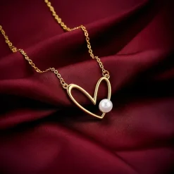 Kriti Sanon Golden Saranghae Necklace